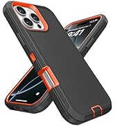 Jelanry Case for iPhone 16 Pro Max 5G 6.9-inch, Heavy Duty Rugged Dual-Layer Shockproof Dropproof...