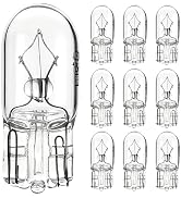 GIVEDOUA T10 194 168 2825 158 192 193 W5W Car Bulbs, 12V Universal Wedge Light Bulbs Replacement ...