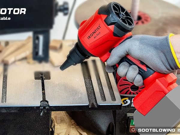 air duster compress vacuum cleaner gun blower leaf cleaning cordless brushless lithium battery