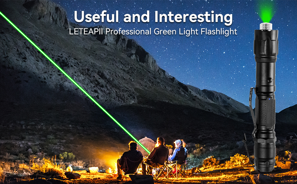 Green Light Flashlight