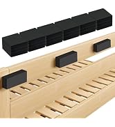 Krisler 24PCS Eva Foam Headboard Stoppers for Wall, Size 6 * 6 * 1 cm, Furniture Pads, Anti-Vibra...
