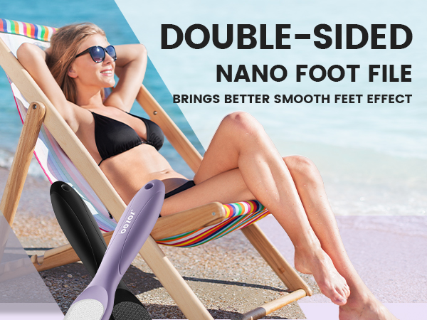 foot scrubber dead skin foot file glass foot callus remover foot exfoliator heel scraper for heels
