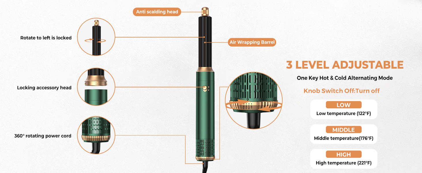 round brush blow dryer