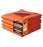 Xpose Safety Concrete Curing Blanket 6' x 25' Cut Size – 1 Layer 0.25" Thick Foam Insulation, UV ...