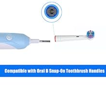 4Pack Replacement Toothbrush Heads for Oral-B