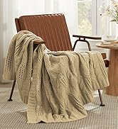 Cable Knit Throw