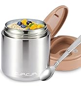 Thermo for Hot Food Kids - 15.2oz, Leak Proof Insulated Food Jar, Soup Thermo, Insulated Lunch Co...