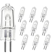 10 Pack WB02X35488 Microwave Halogen Bulb 120v 50w Bulb Compatible with GE Microwave Oven Models ...