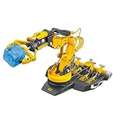 Hydraulic Robot Arm Kit STEM Building Projects Toy Science Kits 3 in 1 Children Hydraulic Mechani...