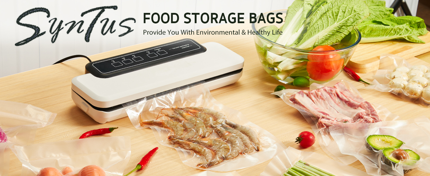 SYNTUS FOOD STORGAE BAGS PROVDE YOU WITH ENVIRONMENTAL & HEALTHY LIFE
