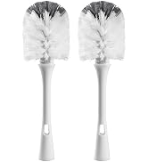 Bottle Brush Replacement Head for OXO Bottle Brush Tot Only, 2 Pack Bottle Brush Refills, Dual Br...