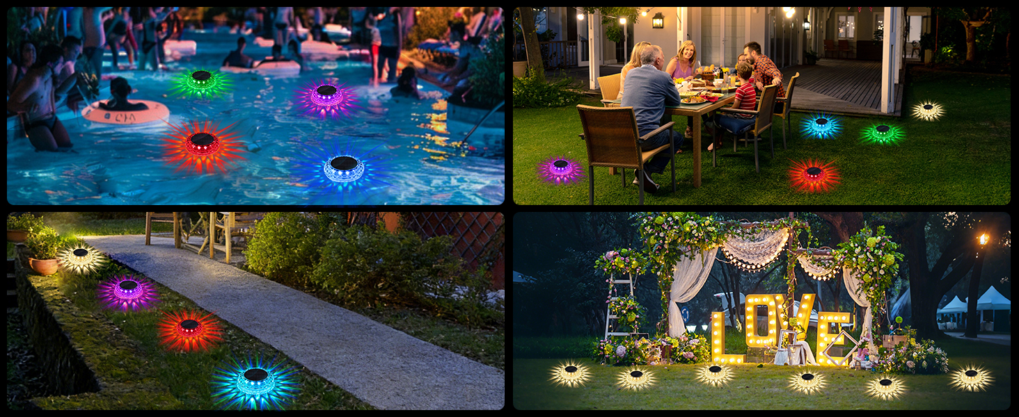 floating solar lights