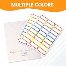 dry erase labels custom magnets sticker name tags