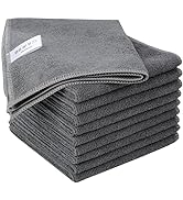 KinHwa Microfiber Dish Cloths for Washing Dishes Ultra Absorbent Dish Rags Fast Drying Kitchen Wa...