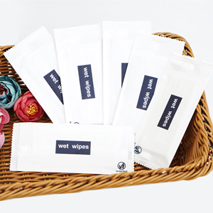 individually wrapped wipes