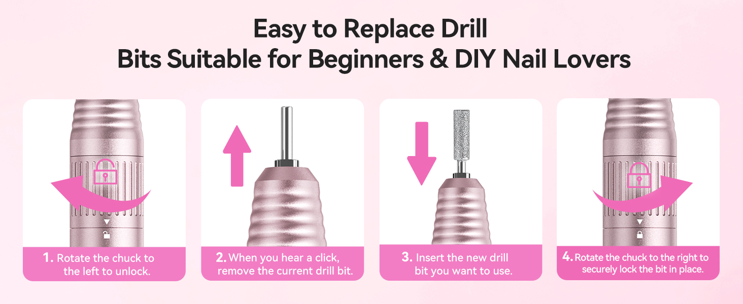 Rechargeable Nail Drill