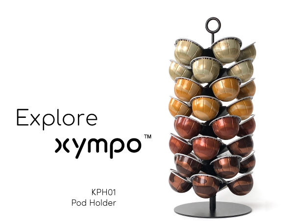 xympo Coffee Pod Holder for Vertuo