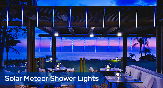 solar meteor lights