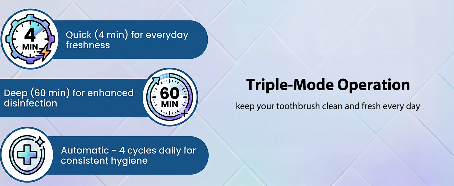 smart toothbrush holder