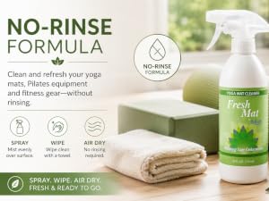 no rinse yoga mat cleaner