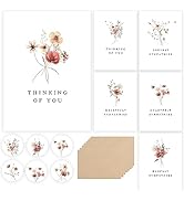 SLAPFLIFE Sympathy Cards Set of 48,Condolence card with envelope and stickers,Sympathy Cards with...