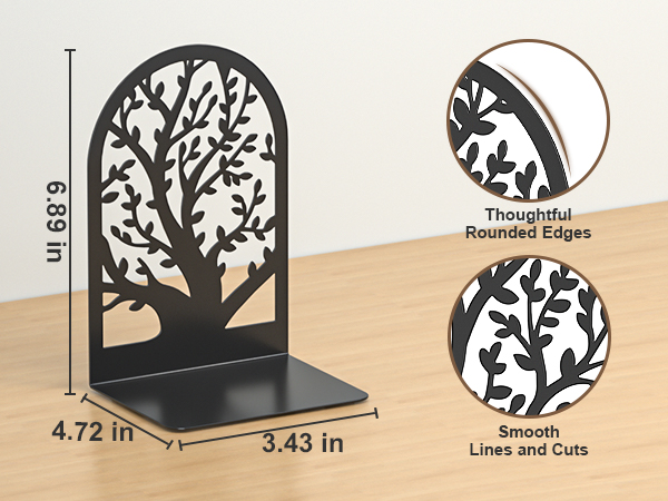 metal bookends