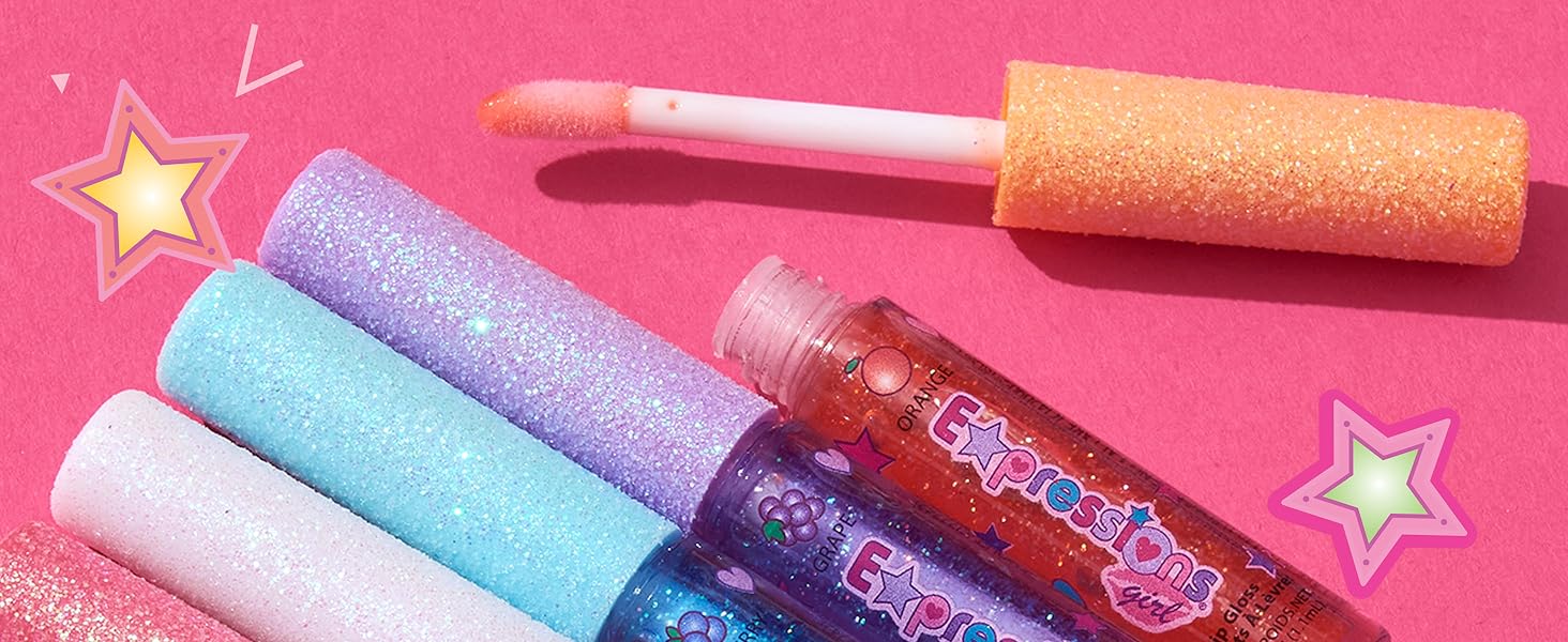 fruity lip gloss collection