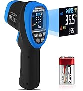 AIOMEST 50: 1 Infrared Thermometer -58°F ~3272°F (-50~1800?) Digital High Temperature Pyrometer w...