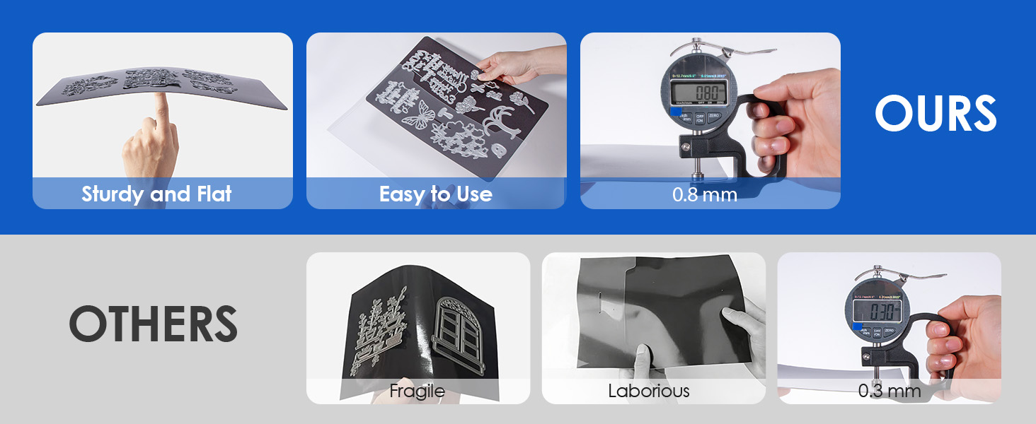 Magnetic Sheets for Die Storage