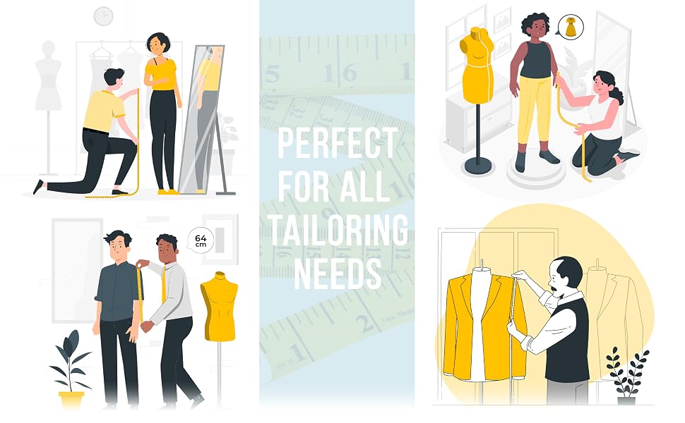soft measuring tape for body measurements cloth fabric