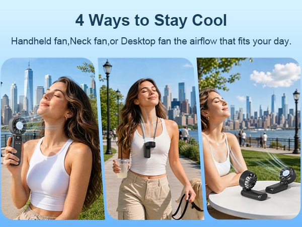 handheld fan portable