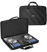 CAIOVSE DJ Controller Case Compatible with Pioneer DJ Controller DDJ-FLX4/DDJ-400/DDJ-SB2/DDJ-200...