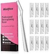Mistfree Dermaplane Razor for Women Face, Eyebrow Razor for Women & Men, Professional Metal Derma...