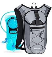 WELIDAY Hydration Backpack with 2L Water Bladder, Lightweight Hydro Pack for Cycling, Running, Hi...