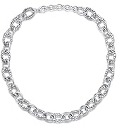 UNY JEWEL Jewelry Make a Statement With Multi Dots Oval Link Chain Necklace Designer Brand Inspir...