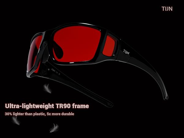 TIJN Sonia Red Blue Light Glasses Gaming Eyeglasses