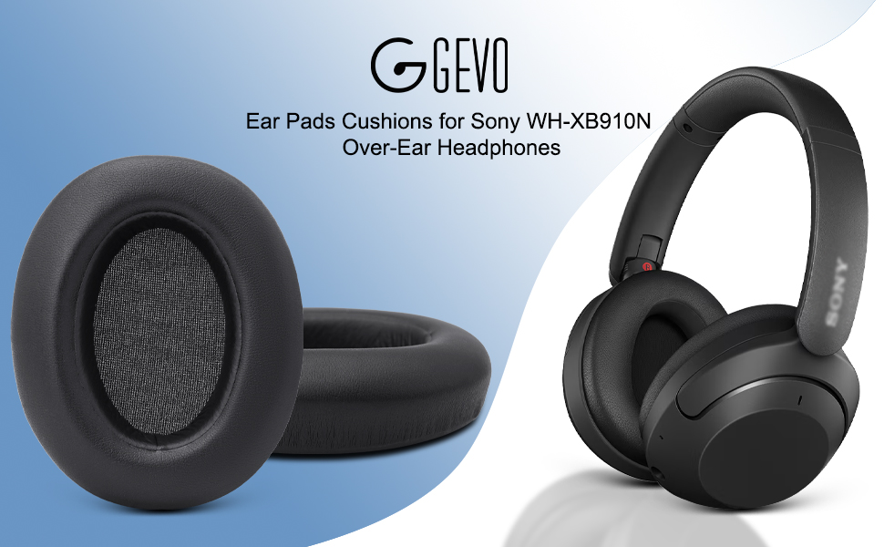 GEVO Earpads for Sony wh-xb910n Headphones