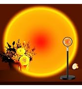 Neroupe Sunset Lamp Projector for Girls, Sunset Red Color Led Lamp Mood Lighting Night Light, 180...