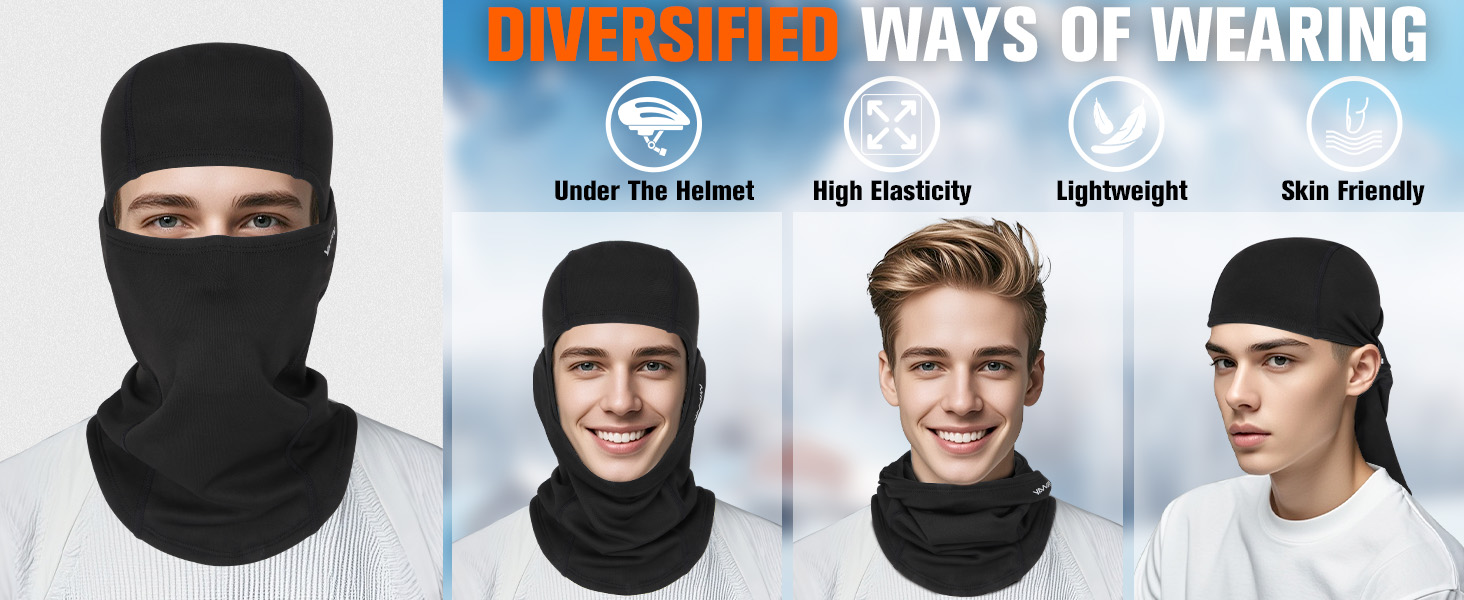 DIVERSIFIED WAYS OF WEARING