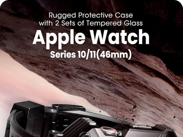 Apple Watch Series 10 Case with Band 46mm