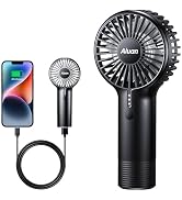 Aluan Handheld Fan Mini Fan Portable Hand Held Fan Rechargeable 4800mAh Battery Operated Fan with...
