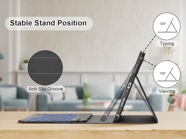 stand folio anti-slip case
