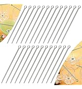Candel Wick Holders, 4.7 Inch Wick Holders for Candle Making, 25 Pcs Metal Wick Centering Tool