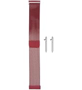 HARFINGTON Stainless Steel Mesh Watch Band Quick Release Adjustable Strap Metal Buckle for Men Women