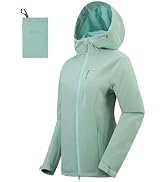 HIGH EXPERIENCE Rain Jacket Women Packable Lightweight Waterproof Raincoat with Hood Coat Hiking ...