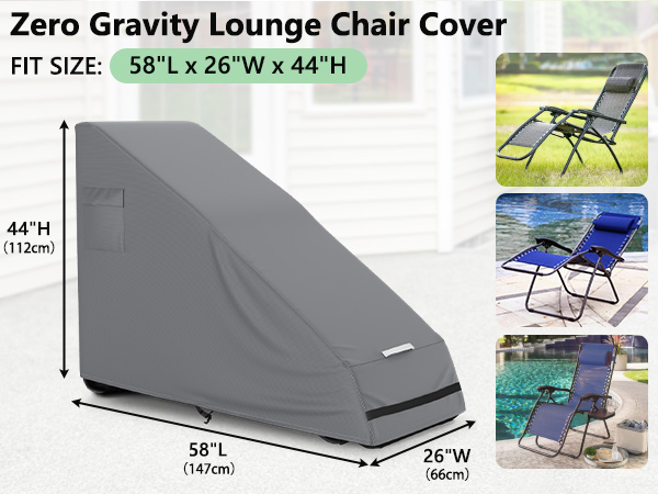 Zero Gravity Chair Cover