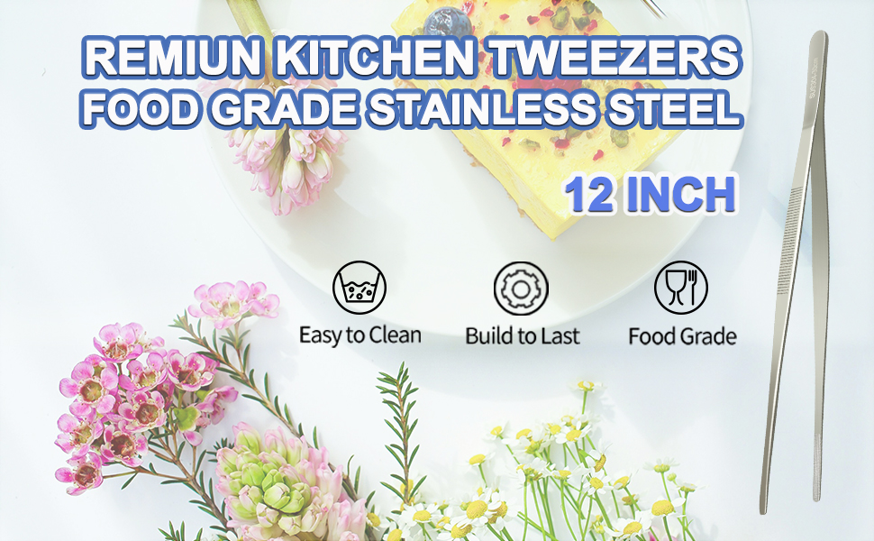 Urxirha KItchen Tweezer Tongs for Cooking