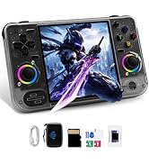 RF40H Retro Handheld Game Console, 4.0 Inch HD IPS Screen, Built-in 20,000+ Classic Game, Linux-P...