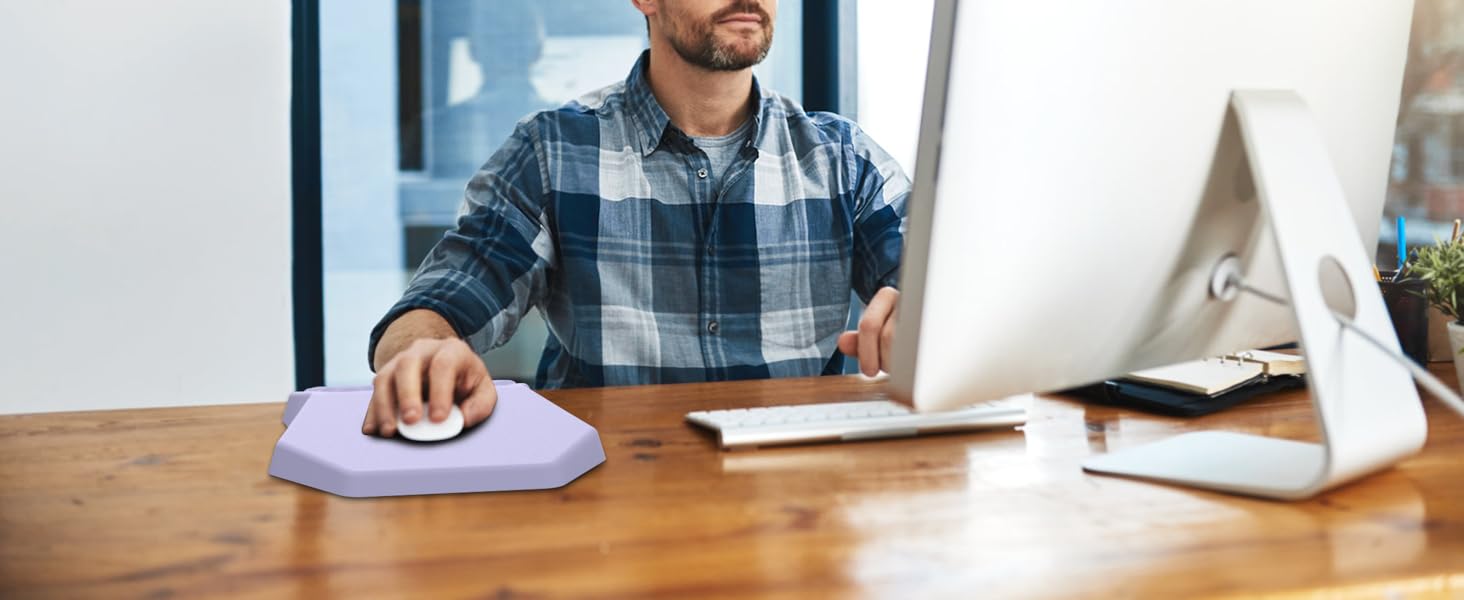 Ergonomic Mouse Pad Wrist Rest Support
