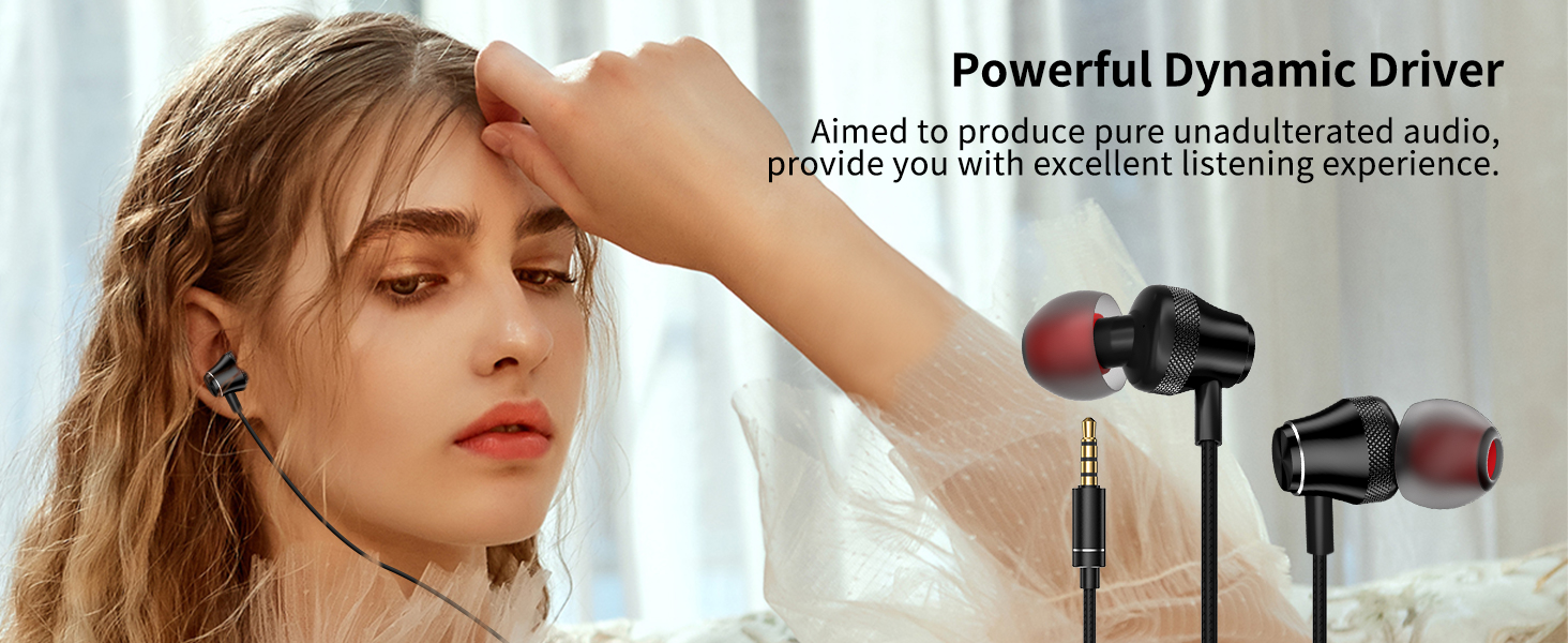 3.5 mm wired earbuds for chromebook
